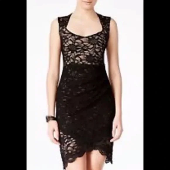 lace day dress Windsor Whispered Romance Lace Mini Dress in Ivory | Size: L main image 0